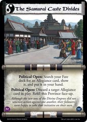 The Samurai Caste Divides FOIL